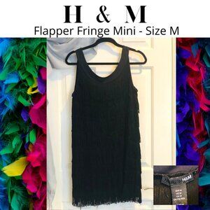 H&M - Vintage Black Flapper Dress